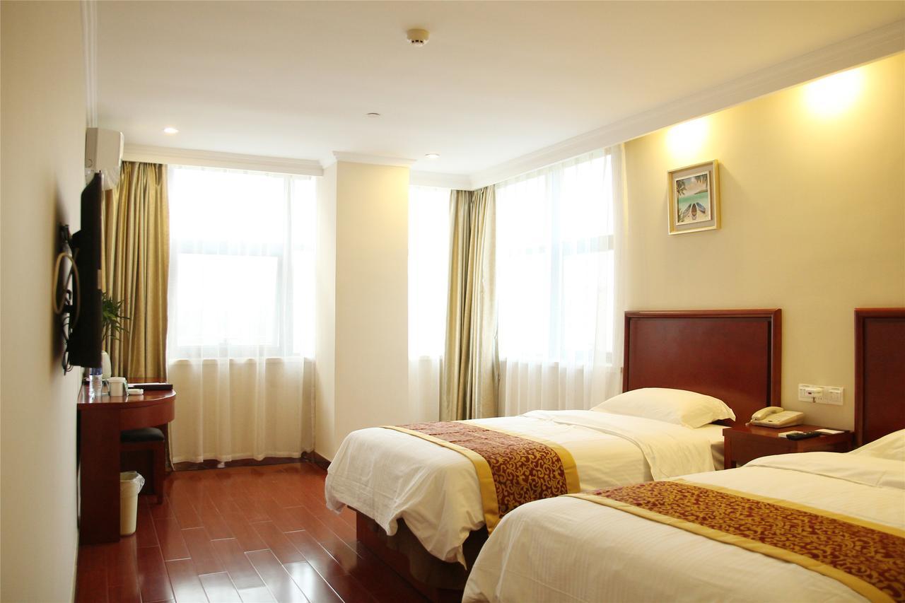 Greentree Inn Jiangsu Yancheng Dongtai Honglan Road Pedestrian Street Express Hotel Exterior foto