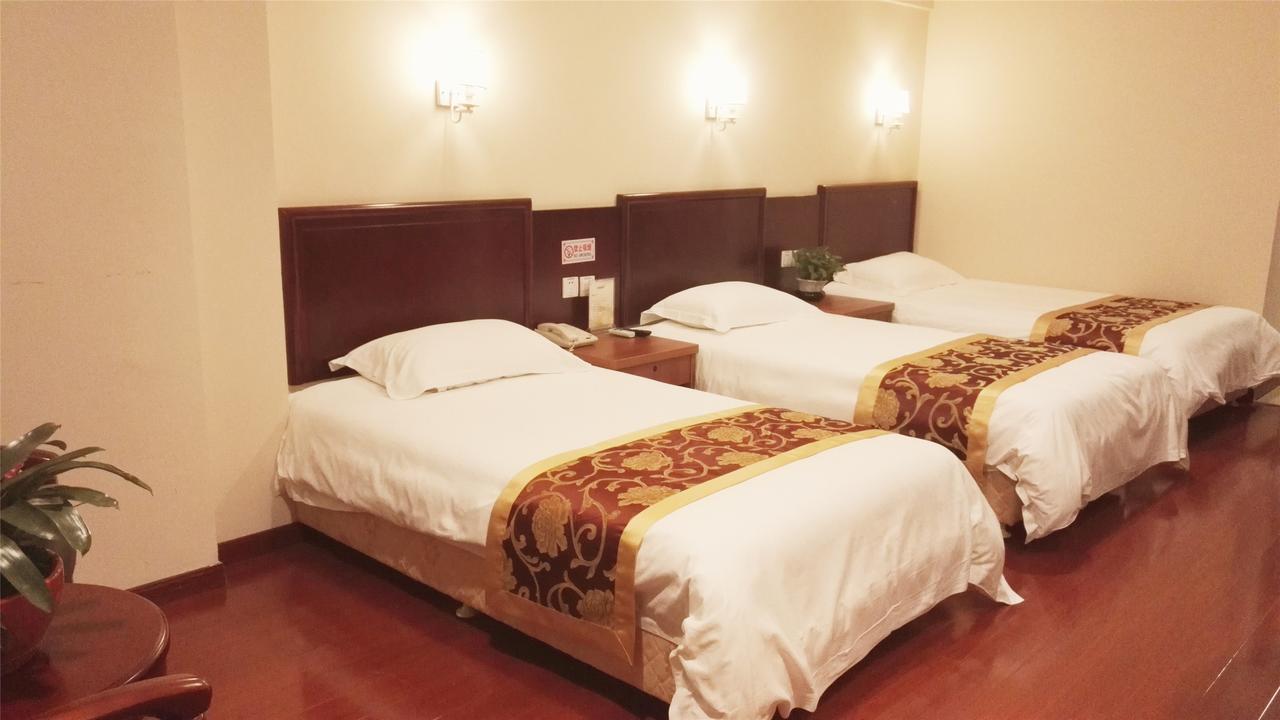 Greentree Inn Jiangsu Yancheng Dongtai Honglan Road Pedestrian Street Express Hotel Exterior foto
