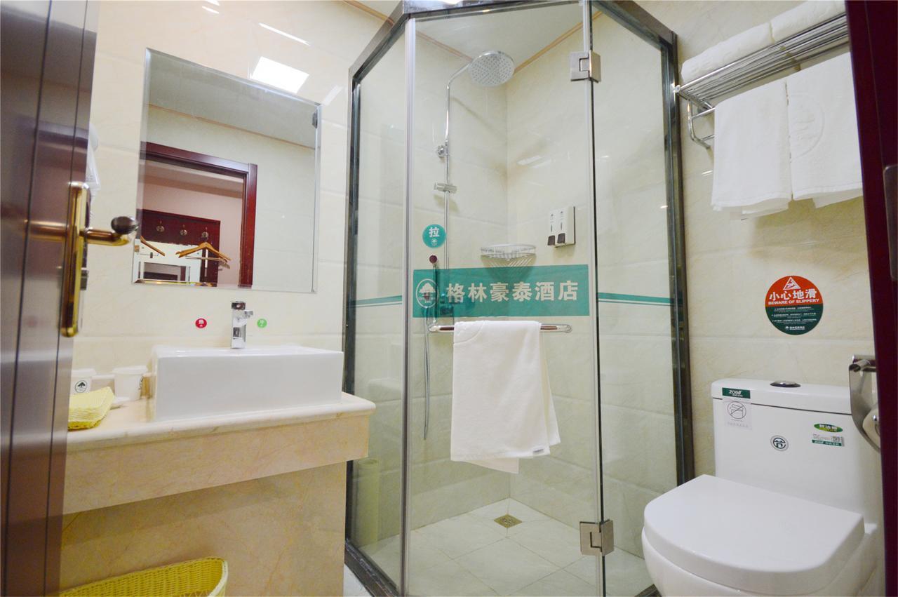 Greentree Inn Jiangsu Yancheng Dongtai Honglan Road Pedestrian Street Express Hotel Exterior foto