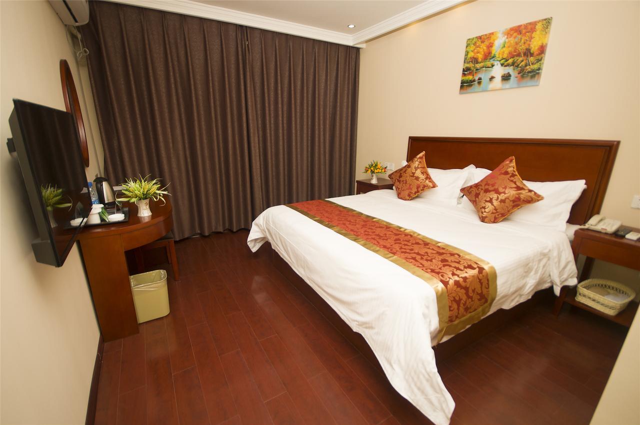 Greentree Inn Jiangsu Yancheng Dongtai Honglan Road Pedestrian Street Express Hotel Exterior foto